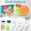 Pottery Wheel for Kids-Complete Pottery Painting Kit Arts and Crafts for Kids Ages 8-12, Clay Sculpting Tools with 1.7lb Air Dry Clay, Birthday Christmas Gifts Toys for Boy Girls Age 6 7 8 9 10 11 12 by TinyTreasures Baby Boutique