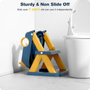 Potty Training Seat, Upgrade Toddler Toilet Seat for Kids Boys Girls, 2 in 1 Potty Training Toilet for Kids, Splash Guard Anti-Slip Pad Step Stool（Upgraded Cushion） by TinyTreasures Baby Boutique