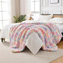 Ultra Soft Chunky Knit Blanket Throw -50x60 Hand Knitted Warm Chenille Throw Blanket, Home Decor Soft Thick Yarn Cable Knit Blanket Breathable Fleece Banket Christmas for Couch Bed Sofa Best GIF by CozyNest Decor