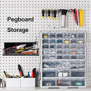 Magnetic Basket, Magnetic Shelf for Fridge, Magnetic Spice Rack for Refrigerator Magnetic Locker Organizer Holder for Office Kitchen Classroom Storage, Black-Low, 9.44" x 4" x 1.77" by CozyNest Decor