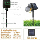 2-Pack Solar String Lights for Outside, Total 400 LED Solar Christmas Lights Outdoor Waterproof, Green Wire Solar Tree Light with 8 Lighting Modes for Xmas Wedding Party Garden Decoration(Warm White) by GreenHaven Gardens