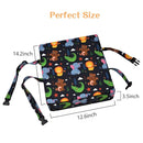 Toddler Booster Seat for Dining Table, Stronger Support Non-Slip Bottom Double Safe Straps Booster Seat Dining Toddler, Portable Travel Increasing Cushion (Black) by TinyTreasures Baby Boutique
