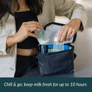 Ameda MYA Cool N Carry Portable Breast Milk Cooler Bag | Breastmilk Storage | Includes Insulated Cooler Bag & 3 Freezer Packs by TinyTreasures Baby Boutique