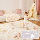 Baby Play Mat, 47 x 47 Inch Foldable Play Mats for Babies and Toddlers, Waterproof & Anti-Slip Portable Baby Floor Mat for Baby Playpen, Baby Mat for Floor with Travel Bag by TinyTreasures Baby Boutique