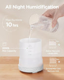 InnoGear 300ML Essential Oil Diffuser, Premium 5-in-1 Ultrasonic Aromatherapy Diffusers Scent Humidifier Aroma Diffuser Vaporizer Auto-Off Timer for Room Office Home, White, Medium by TinyTreasures Baby Boutique