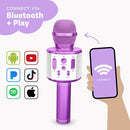 Move2Play, Kids Karaoke Microphone | Includes Pre-Loaded Songs & Bluetooth | Kids Birthday Party Gift | Toy for All Ages 2, 3, 4, 5, 6+ Year Old Girls, Boys & Toddlers by TinyTreasures Baby Boutique