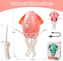 Magic Dancing Octopus Toys, Musical LED Toy, 3 Colors Available (Pink) by TinyTreasures Baby Boutique