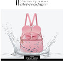 KL928 Girls Bowknot Polka Dot Cute Mini Backpack Small Daypacks Convertible Shoulder Bag Purse for Women by TinyTreasures Baby Boutique
