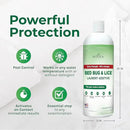Lice & Bed Bug Extra Strength Laundry Additive - Environmentally Responsible, Odorless & Stain-Free Liquid Laundry Treatment - Safe for Children & Pets - Any Water Temperature (32 oz) by CozyNest Decor