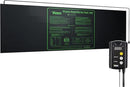 iPower GLHTMTCTRLHTMTL 48" x 20" Warm Hydroponic Seedling Heat Mat and Digital Thermostat Control Combo Set for Plant Germination, Black by GreenHaven Gardens