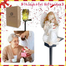 QH & Garden 2-Pack Angel Solar Garden Light - LED Waterproof Lights Mother's Day Gift,Solar Powered Garden Stake Lights for Balcony, Yard, Lawn, Pathway, Walkway-Angel Statues Grave Decorations by GreenHaven Gardens