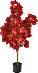 Nearly Natural 4ft. Autumn Pomegranate Artificial Tree by CozyNest Decor