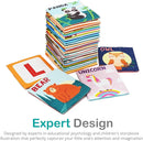 Zoo Alphabet Cards | Soft Alphabet Flash Cards, Educational Early Learning Infant Toys for Babies Infants Toddlers Boys Girls Kids Over 0 1 2 3 Years Old | My First ABC Animal Cloth Cards by TinyTreasures Baby Boutique