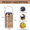2 Pack Butterfly Solar Lanterns Outdoor Waterproof, Metal Hanging Lights Decorations for Garden Yard Lawn Patio, Butterfly Gifts for Women Mom Grandma Gardener Mother in Law Christmas by GreenHaven Gardens