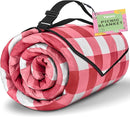 TigeJoy Extra Large Picnic Blanket Waterproof Foldable 80''x100'', Outdoor Picnic Mat Beach Blanket Sandproof for Park, Grass, Travel, Hiking, Camping Essentials, Gingham Picnic Blanket by TinyTreasures Baby Boutique