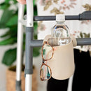 Ryan & Rose Cutie Holder Universal Stroller Cup Holder (Taupe) by TinyTreasures Baby Boutique