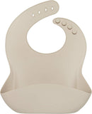 Loulou Lollipop Soft, Waterproof Silicone Feeding Bib by TinyTreasures Baby Boutique