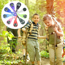 Mini Compass for Kids Compass Keychain，Button Compass Bulk kit，Paracord Hiking Survival Small Compasses，Kids Scout Compass. by TinyTreasures Baby Boutique