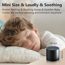 Portable Sound Machine Mini White Noise Machine with 30 Soothing Sounds for Newborn Kids Adults Rechargeable Sleep Brown Noise Machine with 4 Timers Memory Function for Travel Camping Home and Office by TinyTreasures Baby Boutique
