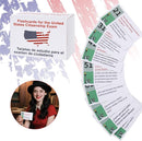 US Citizenship Test Study Guide 2025 with Bilingual Booklet-English/Spanish,US Citizenship Flash Cards 2025,US Civics Test Flash Bilingual Flash Cards Combo Set,100 Uscis Questions Answers Flashcards by TinyTreasures Baby Boutique