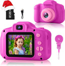 GKTZ Toys for Girls Age 3-8, Kids Camera Digital Video Toddler Camera Children Camcorder Birthday Gifts for 3 4 5 6 7 8 Year Old Girls with 32GB SD Card by TinyTreasures Baby Boutique