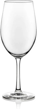 Libbey Vineyard Reserve Wine Glass Set of 12, Red and White Clear Wine Glasses, Merlot, Bordeaux, Chardonnay Gifts, Lead-Free Party Wine Glasses by CozyNest Decor