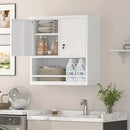 Wall Cabinets,Garage Metal Storage Cabinet with Shelf,Wall Storage Cabinet with Locking Door,Steel Cabinets for Kitchen,Home Office,Basement by CozyNest Decor