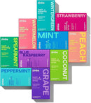 Zimba Teeth Whitening Strips 3-Pack Sampler Bundle | Watermelon, Cherry, Mint | Vegan Whitening Strips, Enamel Safe Teeth Whitening, Hydrogen Peroxide Tooth Whiteners by CozyNest Decor
