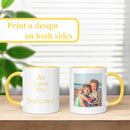 Personalized Mother's Day Coffee Mug, Custom Mum Photo Text 11 Oz Ceramic Mug, Customized Mom Gift Idea Picture Name Cup, Taza Cafe Personalizadas Fotos, Cute Gifts Mom Women Dad Men, Yellow by TinyTreasures Baby Boutique