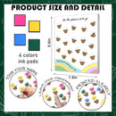 SHLINCO Teachers' Day Thank You Gifts, Suitable for Kindergarten, Primary and Middle School Classroom Souvenirs, Fingerprint Art Canvas DIY, Year-End Gifts for Class Teachers by TinyTreasures Baby Boutique