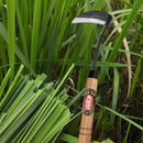 Kana Hoe 217 Japanese Garden Tool - Hand Hoe/Sickle is Perfect for Weeding and Cultivating,Solid Wood Handle for Gardening Tools by GreenHaven Gardens