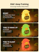 MASHI Sheep Alarm Clock, Toddler Sleep Training Clock with Sun & Moon, Sleep Sound Machine, Night Lights, Alarm Clock for Kids, Gift Ideas for Kids Child by TinyTreasures Baby Boutique