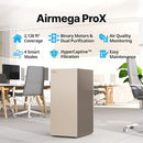 COWAY Air Purifiers for Large Room Whole Home Up to 4,253ft², 2 Sets of XL Washable Pre-Filters and True HEPA Filters for Dual Purification, PM1.0 AQI, Turbo Mode, Timer, Wheels, 5yr Warranty, ProX(B) by TinyTreasures Baby Boutique