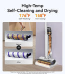 NARWAL S30 Wet Dry Vacuum Cleaner with 20000Pa Suction, 176°F Self-Cleaning, Heated Drying, Disposable Waste Bag, Tangle-Free, Cordless Vacuum Mop for Hard Floors & Edge Cleaning, Easy to Use by CozyNest Decor