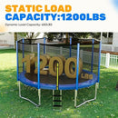 ORCC 1200LBS Weight Capacity Trampoline 16 15 14 12 10 8FT Outdoor Yard Trampolines for Kids Adults Outdoor Yard Trampolines for Kids Adults by TinyTreasures Baby Boutique