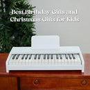 Kids Piano Keyboard, 37 Keys Digital Piano for children, Toddler Music Educational Instrument Toy Wood Piano for 3+ Girls and Boys by TinyTreasures Baby Boutique