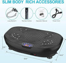 AXV Vibration Plate Exercise Machine Whole Body Workout Power Vibrate Fitness Platform Vibrating Machine Exercise Board for Weight Loss Shaping Toning Wellness Home Gyms Workout by CozyNest Decor