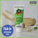 MOUTHWATCHERS Whitening Fluoride Free Naturally Sourced Toothpaste, 4 Tubes, 3 oz Each, for Sensitive Teeth and Gums, Fresh Organic Mint and Propolis, by Dr. Plotka's by CozyNest Decor