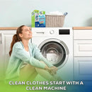 True Fresh Washing Machine Cleaner Tablets, 15 Solid Deep Cleaning Tablet, Finally Clean All Washers Machines Including HE Front Loader Top Load by CozyNest Decor