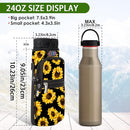 icolor Water Bottle Carrier Bag with Strap 25/32/40 oz Crossbody Bottle Holder with Phone Pocket Sling Sleeve Insulated Neoprene Water Bottle Pouch for Walking Travelling by TinyTreasures Baby Boutique