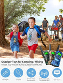 Walkie Talkies for Kids Rechargeable,Toys for Boys and Girls Ages 3-12, 3 Pack Long Range 2-Way Radios, Birthday Gifts,Christmas Stockings, Outdoor Play, Family Games, Hiking Camping Gear by TinyTreasures Baby Boutique