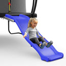 Plastic Trampoline Slide for 8-16FT, Heavy Duty Outdoor Slide for Trampoline, Safe Trampoline Ladder for Kids 6+, 220 LBs Capacity, Blue by TinyTreasures Baby Boutique