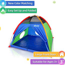 NARMAY® Play Tent Easy Fun Dome Tent for Kids Indoor/Outdoor Fun - 60 x 60 x 44 inch by TinyTreasures Baby Boutique