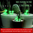 Taiyin 5 Pcs Luminous Mushroom Miniature Garden Mushrooms Outdoor Decor Waterproof Glow in The Dark Yard Decor for Fairy Outdoor Garden Micro Landscape Christmas Tree Decor by GreenHaven Gardens