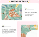 Hot Air Balloon Clouds Crib Sheets for Boys and Girls, Fitted Baby Crib Sheets Soft and Breathable Mini Crib Sheets 52 X 28 X 9 Inches by TinyTreasures Baby Boutique