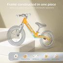12" Balance Bike for 2, 3, 4, 5 Year Old Boys and Girls, Lightweight Nylon Frame Toddler Training Bike No Pedal Bikes for Kids with Adjustable Seat and Air Tires by TinyTreasures Baby Boutique