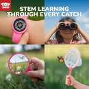 TOY Life Kids Explorer Kit with Bug Catcher for Kids, Bug Catching Kit with Bug Toys, Kid Safari Vest & Hat, Compass, Binoculars, Magnifying Glass, Educational Outdoor Toys Kid Adventure Kit by TinyTreasures Baby Boutique