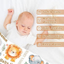 Ship Next Day, Personalized Baby Blanket – Printed in USA, Custom Baby Blanket for Boys & Girls, Baby Blanket with Name, Baby Shower, Easter, Christmas, Birthday Newborn & Toddler Gifts, Baby Gifts by TinyTreasures Baby Boutique