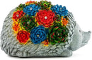 Solar Garden Statue – Cute Hedgehog with 7 Warm LED Lights, Solar-Powered & Weatherproof – Outdoor Lawn, Patio & Yard Décor – Charming Gift for Home & Garden Lovers by GreenHaven Gardens