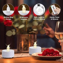 Tea Light Candles with Remote Control,24pack Flickering Flameless LED Candle,Long Lasting 400+Hours,Battery Operated with Timer for Home Decoration Seasonal &Festival Celebration WarmWhite by GreenHaven Gardens